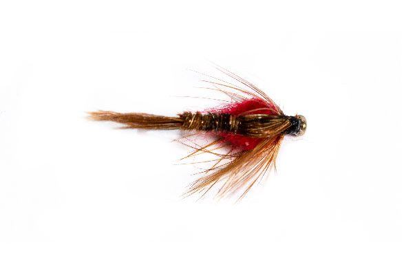 Pheasant Tail Nymph Red Weighted
