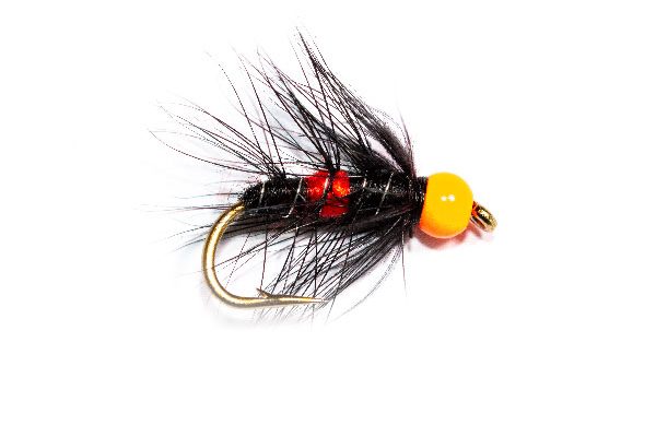 Hi Vis Orange Hot Head Bibio Buy Fishing Flies Online