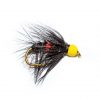 Hi Vis Yellow Hot Head Bibio Fish Fishing Flies Brand