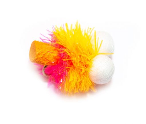 Only the finest quality hooks and materials are used to tie our fishing flies. Orange Sunset Foam Blob Booby. Fish Fishing Flies