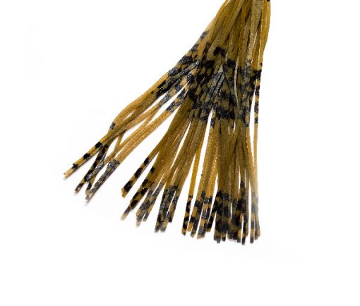 Fish Fishing Flies Rubber Legs Dark Olive Black Spot 1mm x 120mm