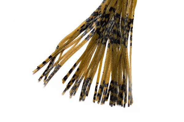 Fish Fishing Flies Rubber Legs Dark Olive Black Spot 1mm x 120mm