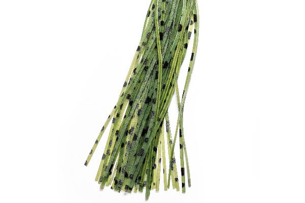 Rubber Legs Olive Black Spot 1mm x 120mm