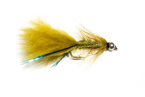 Silver Head Blue Flash Damsel Fish Fishing Flies