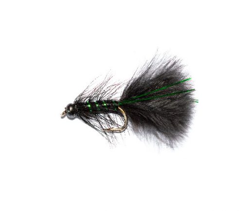 Black Head Black and Green Flash Damsel - Image 2