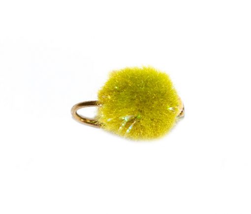 Gold Nugget Olive Crystal Egg - Image 4