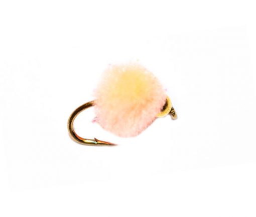 Gold Nugget Peach Crystal Egg