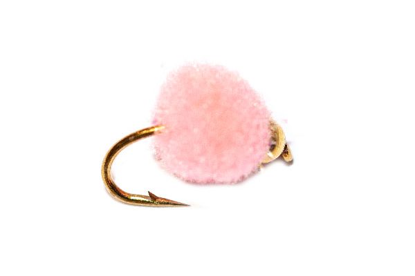 Gold Nugget Pink Crystal Egg