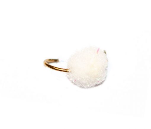 Gold Nugget White Crystal Egg - Image 4
