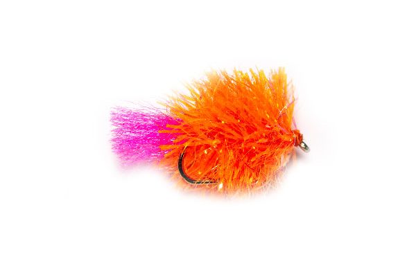 Hi Vis Orange Blob Fish Fishing Flies