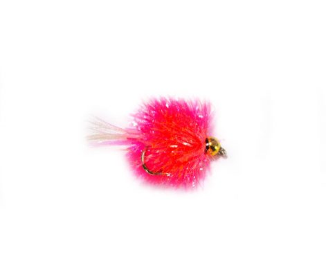 Pink Goldhead Blob Trout Fly