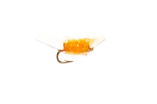 Trout Fishing Flies at Ginger Sugar Lump Buzzer