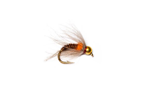 Goldhead Orange Emerger, Fish Fishing Flies