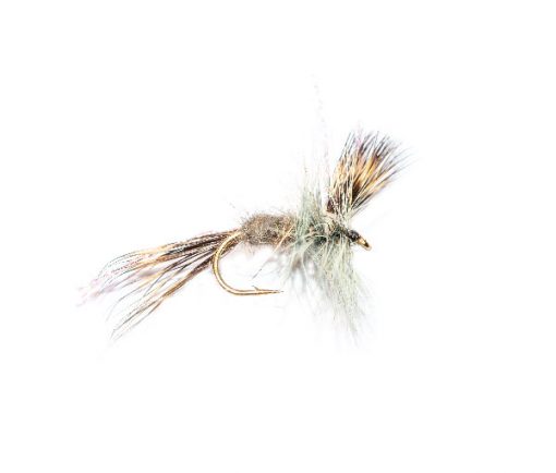Grey Sparkle Wulff Fly Fishing Flies UK