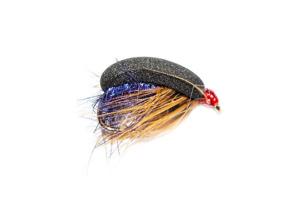 Trout Fishing Flies Foam Beetle Purple