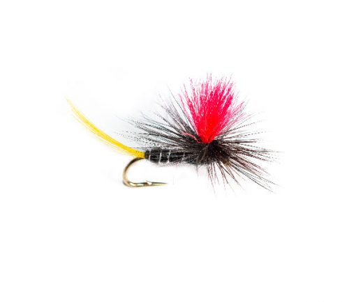 Connemara Black Red Hot Spot Parachute Dry Fishing Fly