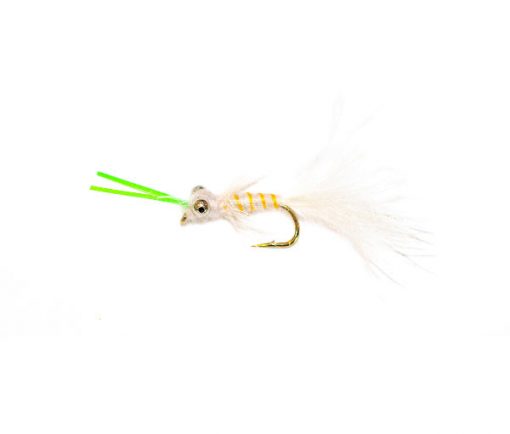 White Size 10 Troutflies UK Lure Flies 12 pack of Booby Lures Fishing Flies