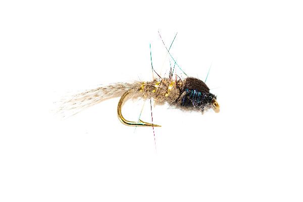 Trout Fishing Flies, UV Sparkle Head Hares Ear