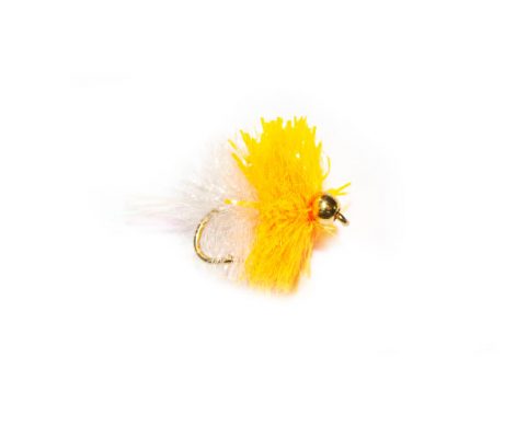 Orange & White Gold Head Shimmer Blob