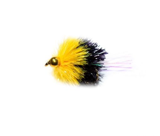 Black and Yellow Goldhead Shimmer Blob - Image 3