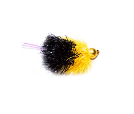 Black and Yellow Goldhead Shimmer Blob - Image 4