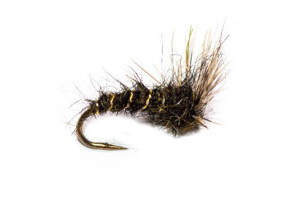 Fish Fishing Fly Dark Olive Deer Hair Emerger
