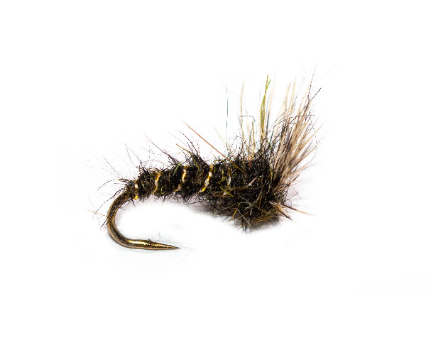 Dark Olive Deer Hair Emerger Trout Fly Dry Fly fishing flies brand quality