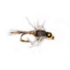 Kicking Leggy Gold Ribbed Hares Ear Nymph Trout Fly