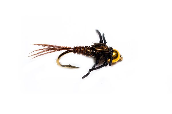 Kicking Leggy Pheasant Tail Nymph Trout Flies