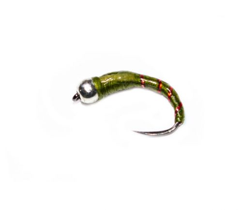 Silver Head Olive Glass Buzzer - Image 2
