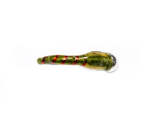 Silver Head Olive Glass Buzzer - Image 3