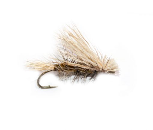 White Deer Wing Olive Emerger Fishing Fly