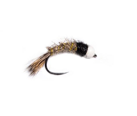 White Head Hares Ear Special Fishing Flies