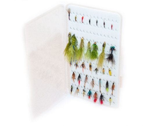 Slimline Plastic ( holds 168 standard flies) FREE 14 x Flies
