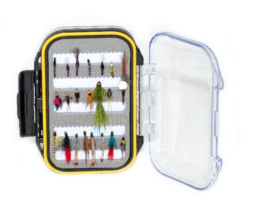 170 space waterproof acrylic fly box