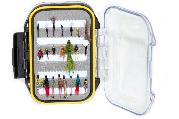170 space waterproof acrylic fly box