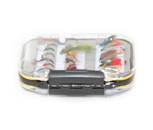170 space waterproof acrylic fly box