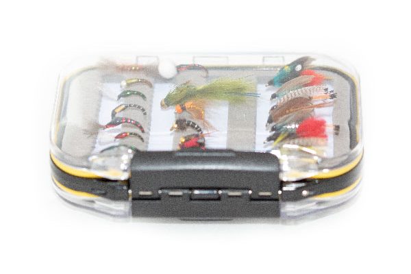 170 space waterproof acrylic fly box