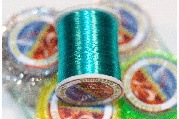 Waterburn Pro-Line Fine Sheen Fly Tying Floss Aqua Green