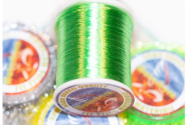 Bright Green Waterburn Pro-Line Fine Sheen Fly Tying Floss