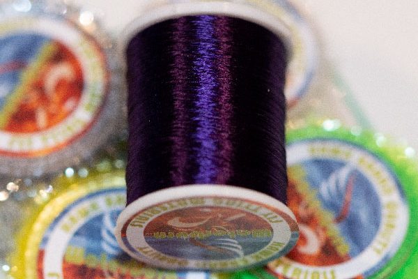 Waterburn Pro-Line Fine Sheen Fly Tying Floss Deep Purple