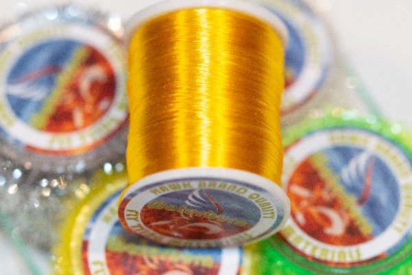 Waterburn Pro-Line Fine Sheen Fly Tying Floss Straw Yellow