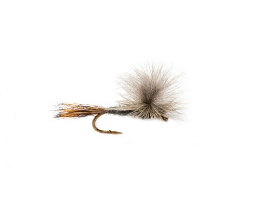 CDC Grey Wulff Natural Parachute