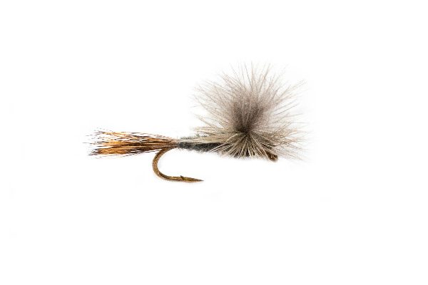 CDC Grey Wulff Natural Parachute