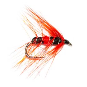 Trout Fishing Flies - Blood Water Red Bibio