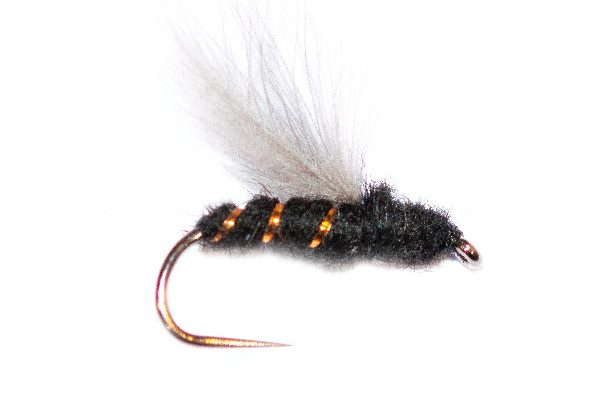 Emerger Fishing Flies - Wilkinsons Copper Black CDC Emerger