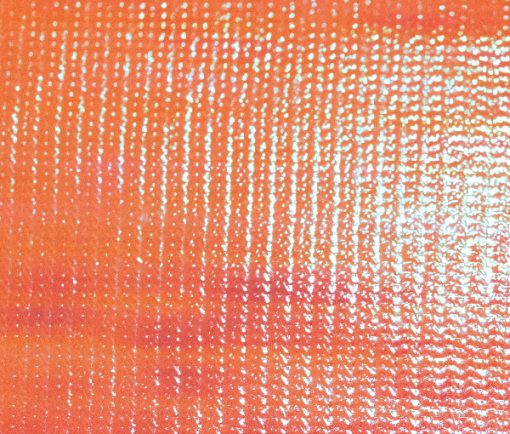 Fishing Fly Tying Iridescent Shrimp Back Hot Orange