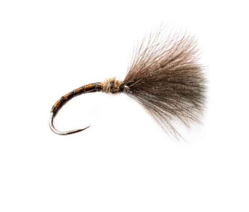 Copper Black Owl CDC Fishing Fly