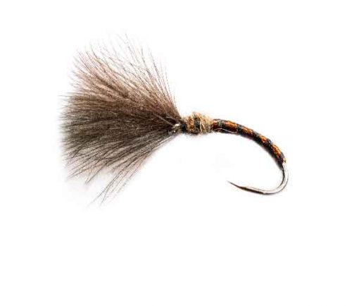 Copper Black Owl CDC Fishing Fly - Image 2
