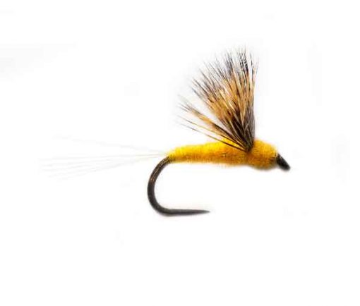 Deer Hair Pale Sulphur Comparamdum Fishing Flys